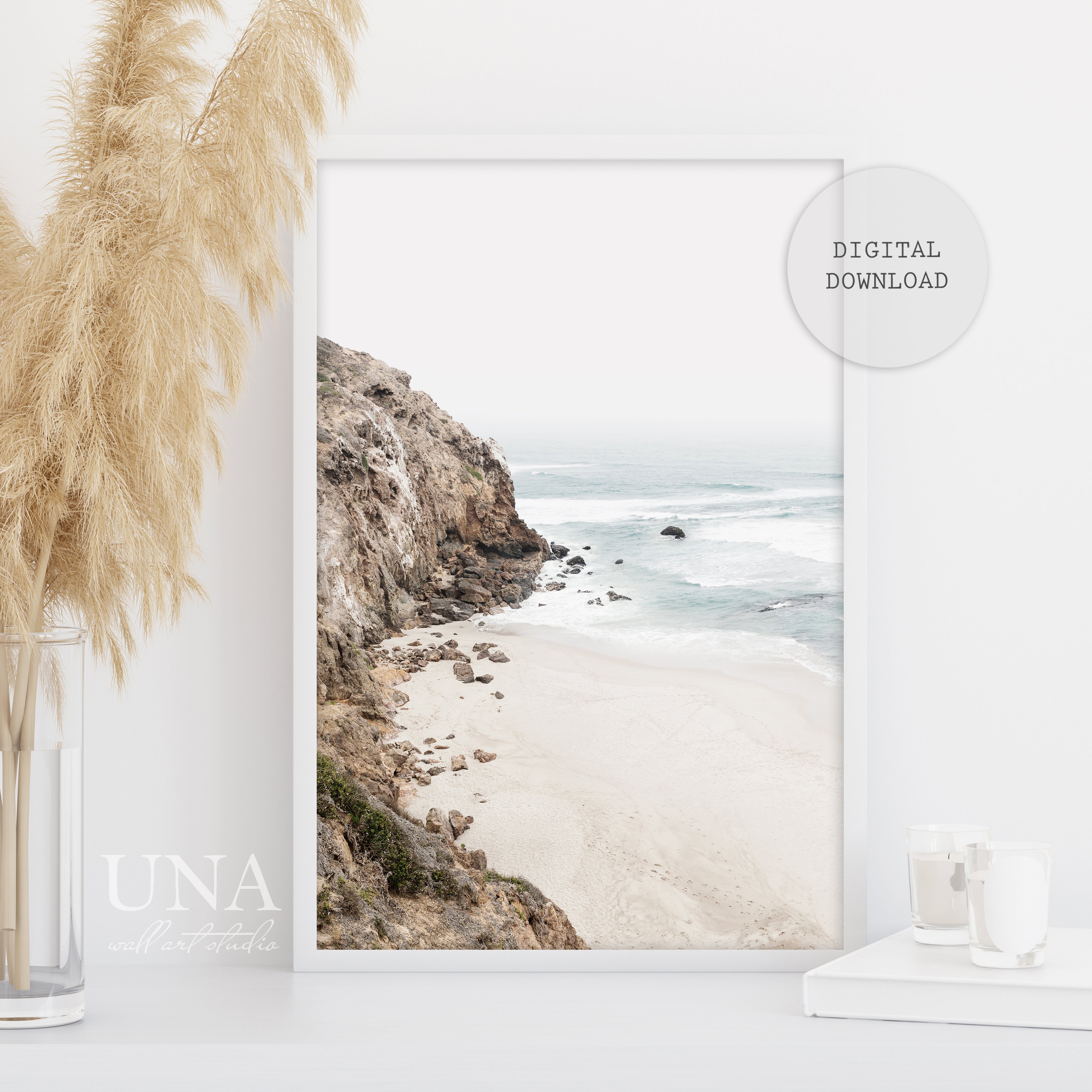 Coastal Wall Art Print (Part of Set)