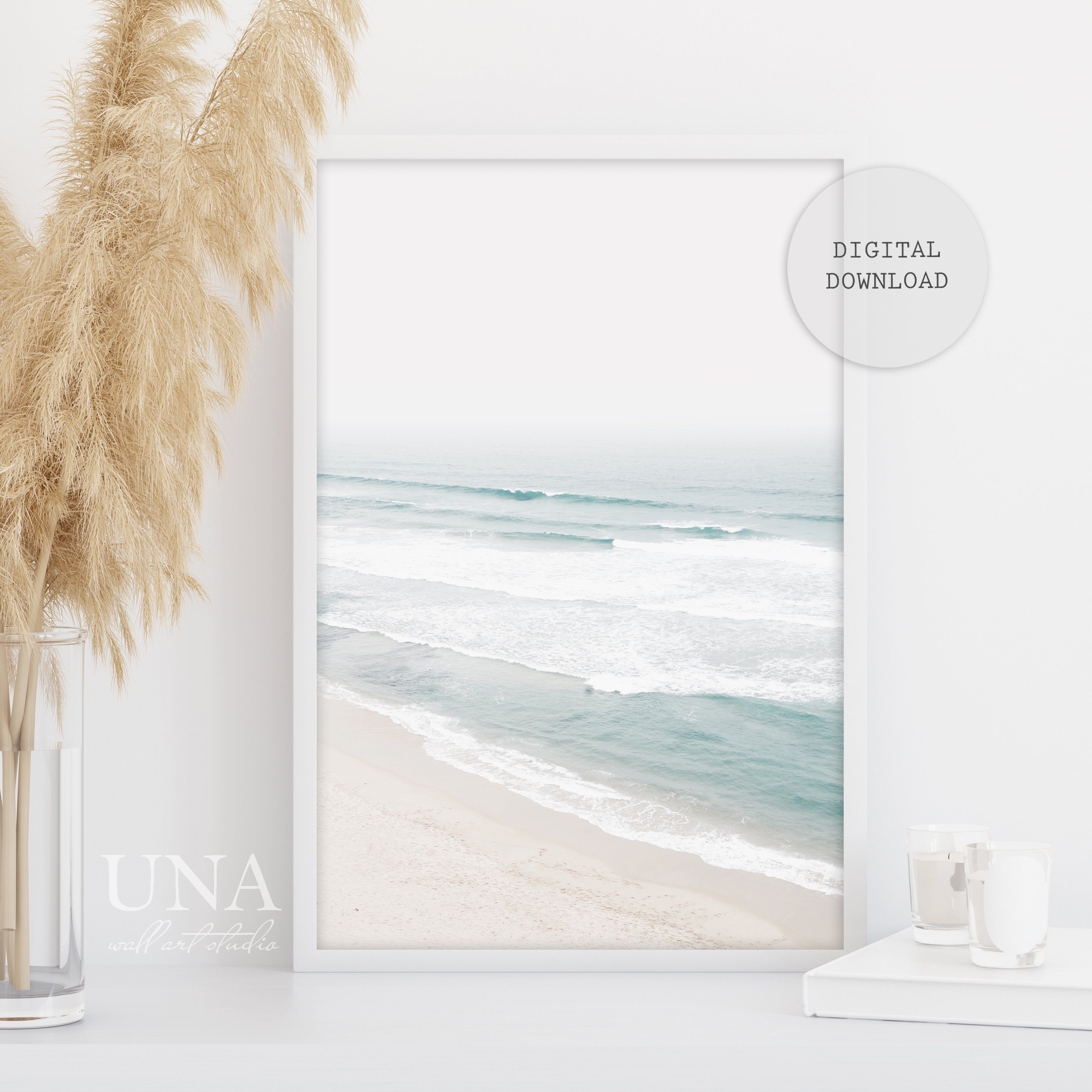 Coastal Wall Art Print (Part of Set)