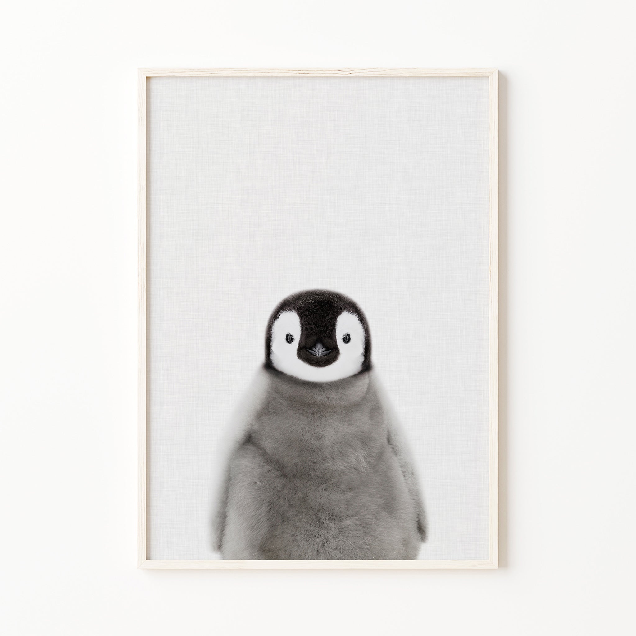 baby penguin nursery print baby animal wall decor for nursery

