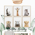 safari nursery wall art decor jungle animal prints jungle nursery ideas

