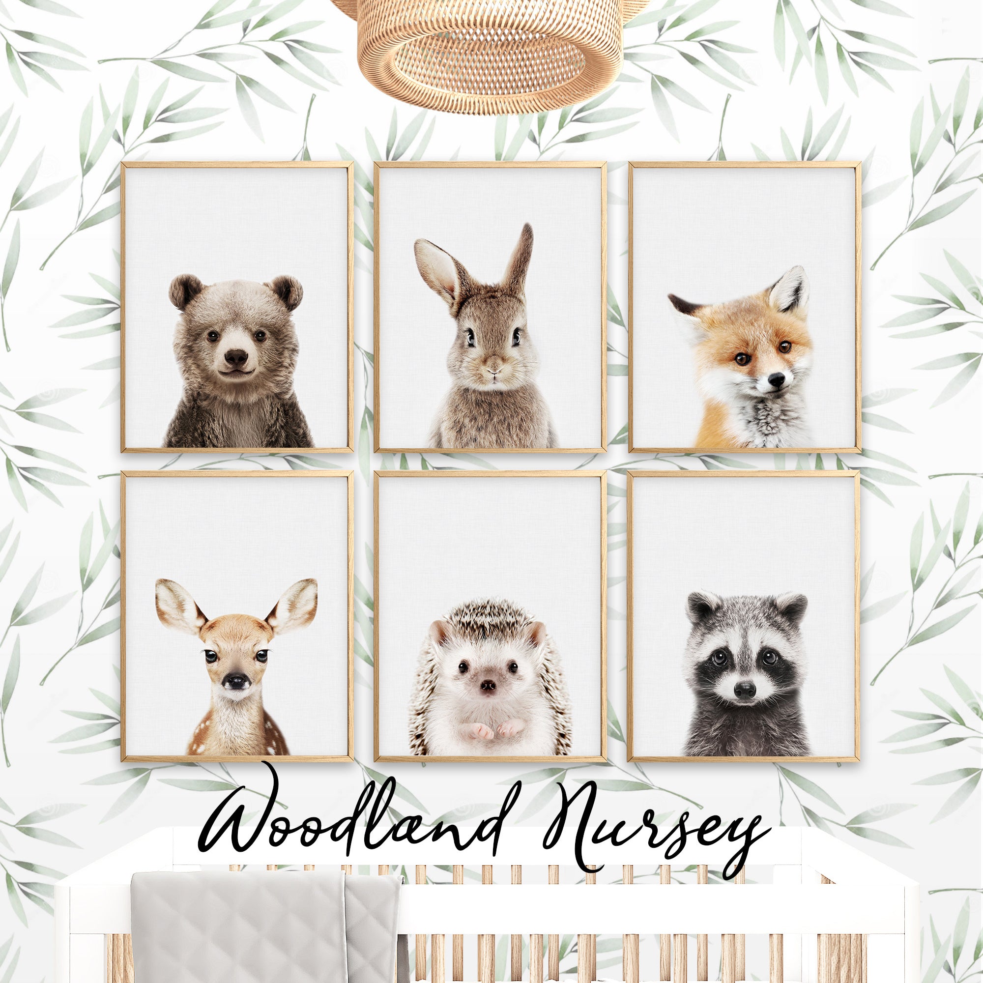 woodland nursery prints forest theme nursery ideas

